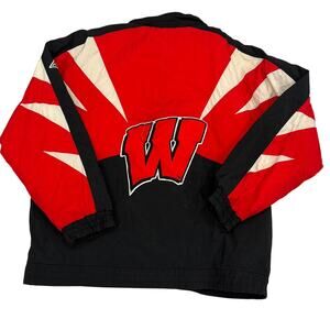 Vintage 90s Apex One Wisconsin Badgers Men's XL Full Zip Jacket No Hood GUC